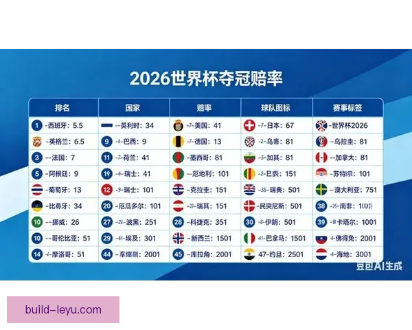 2026年世界杯冠军预测与各大热门球队分析全面解析